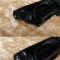 SKAN M32 with new UNF adapter and TPR fitted, before and after chemical blacking