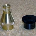 Stealth frame adapter with orig end cap 2