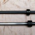 Two standard 12 inch Stealth barrels, Top new style, Lower original type