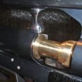 Brass breech slide and SS sculpted knob