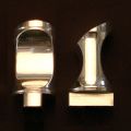 Double sculpted style aluminium side cocking knob (can also be styled for top breech slide position) Composite pic