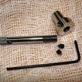 Replacement valve stem and hat with Allen key and pointed grub screws