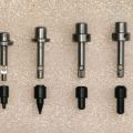 Valve components L to R,  very early to current production style